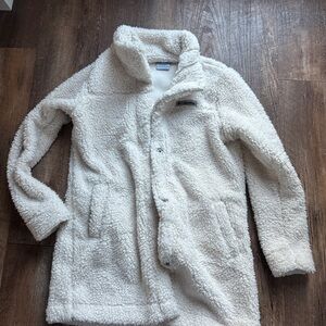 Columbia White Sherpa Jacket